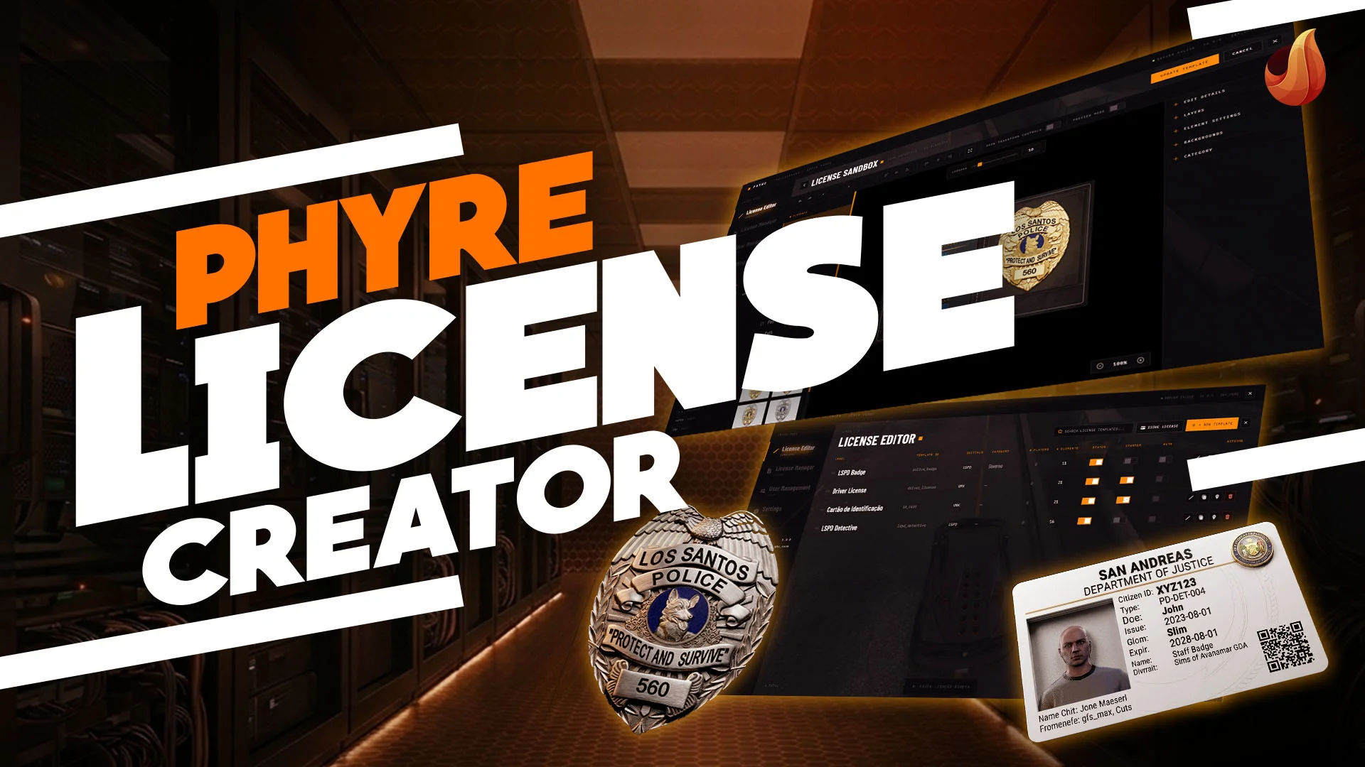 Phyre License Creator