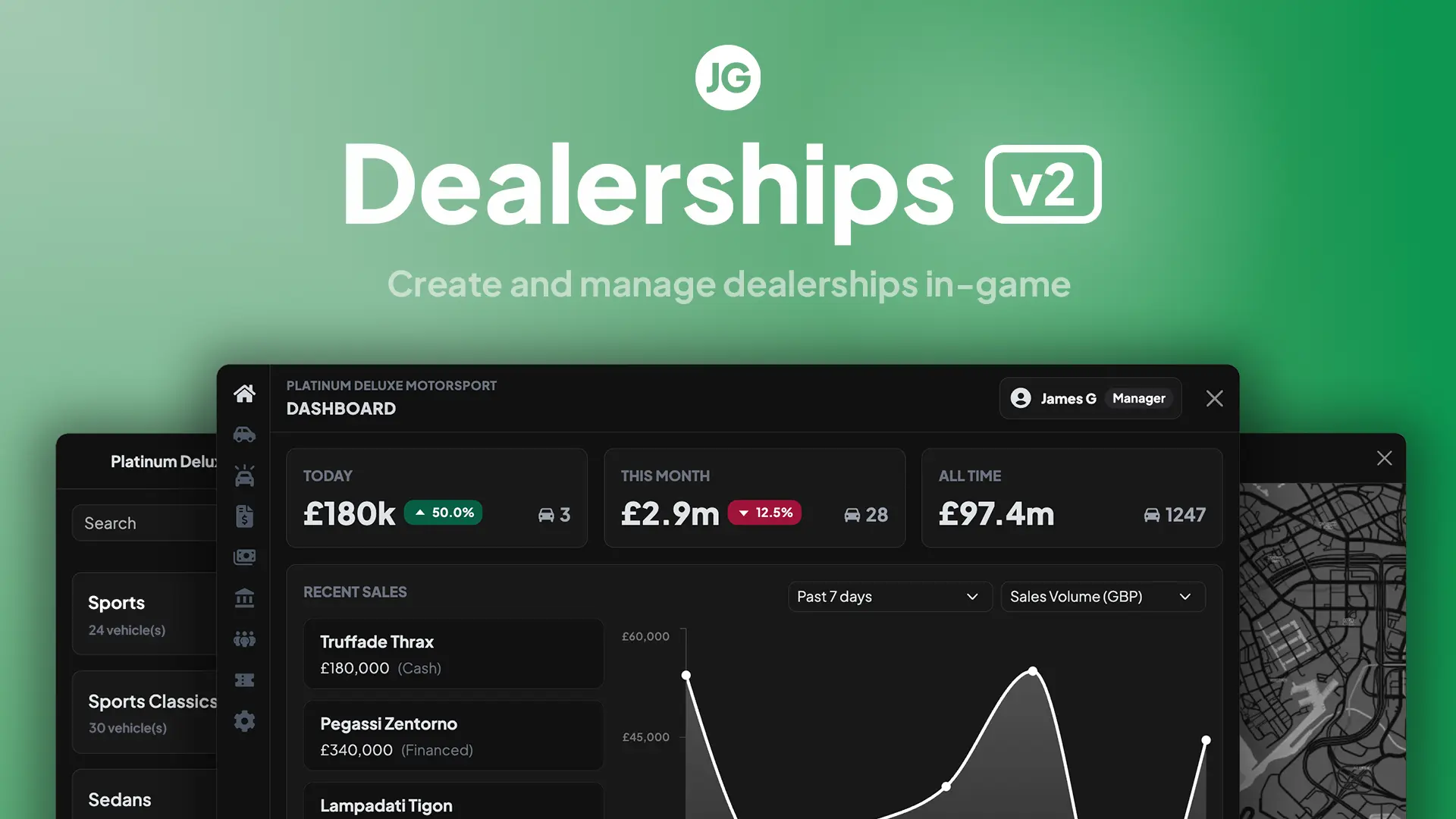JG Dealerships V2 - Vídeo