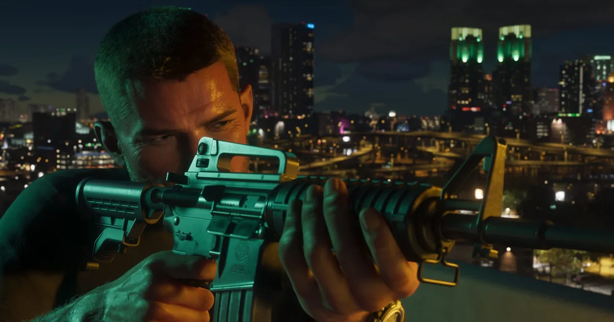Jason prepara-se para um confronto em Vice City